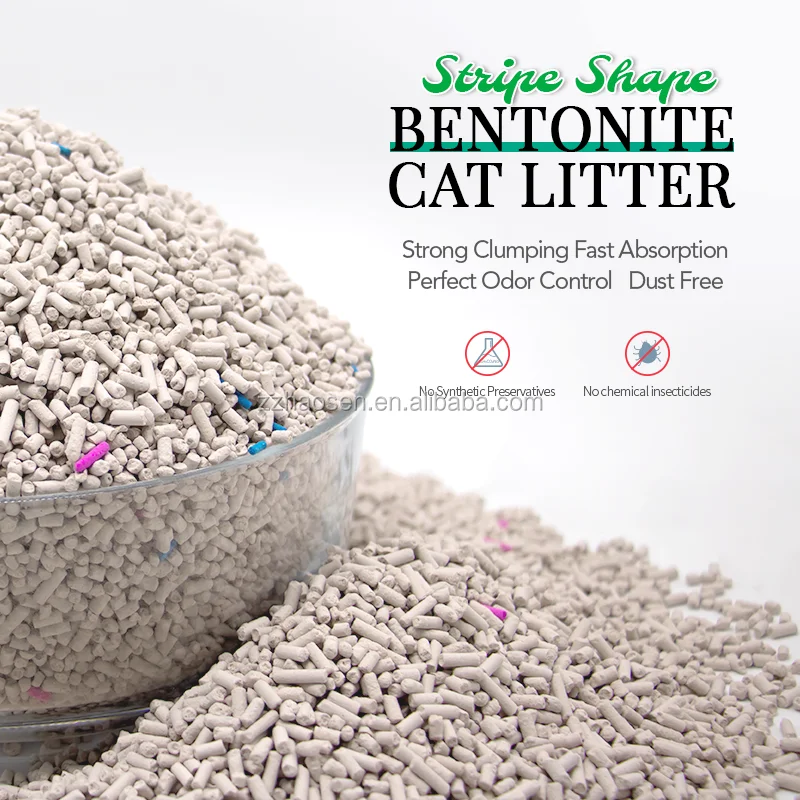 Bulk Scented Clumping Bentonite Cat Litter Wholesale Cat Sand Bentonite