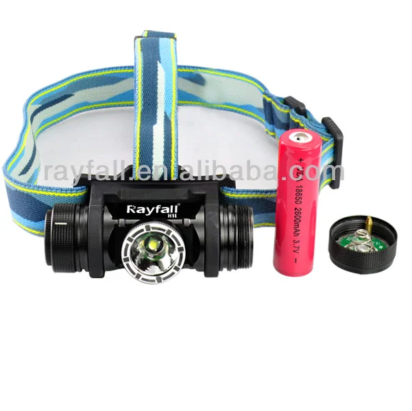 
600 Lumens Powerful 18650 Battery Flashlight XM-T6 Led Headlamp 