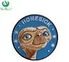 Funky iron on fabric patches badges
