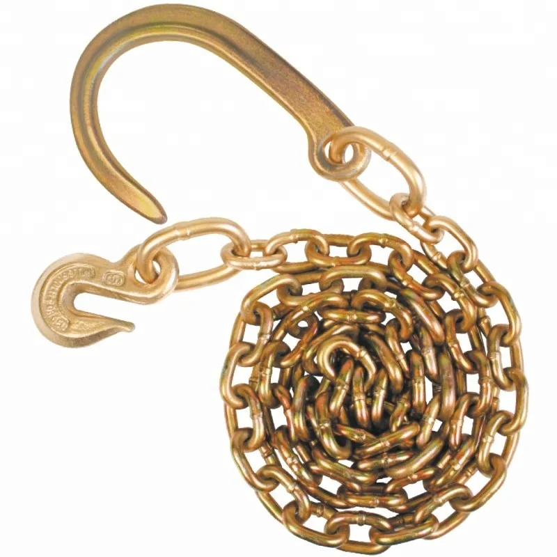 Safety Chain Trailer Chain Manufacture Us Type Welded G70 White Zinc