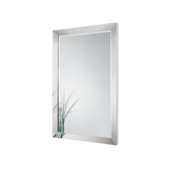 Large Wall Mirror For Bathroom Vanity Stainless Steel Frame Beveled Edge Framed Hotel Product Large Wall Mirror For Bathroom Vanity Stainless Steel Frame Beveled Edge Framed Hotel Product
