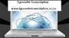 Transcription and Typing Services