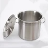 3-Layer Composite Bottom Stainless Steel Restaurant Kitchen Cooking Pot With Ring