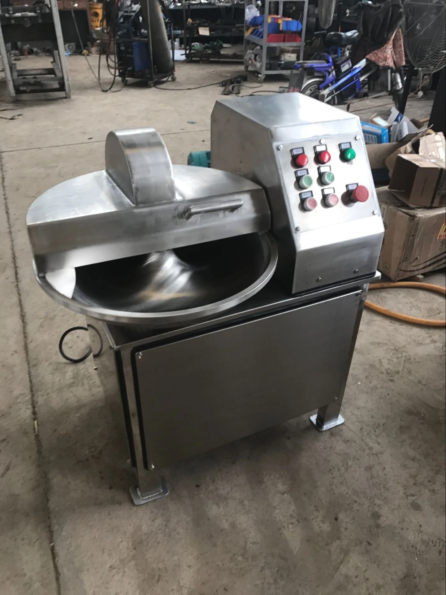 Factory 40 Litre Sausage Making Machine Meat Bowl Cutter For Sale Buy 40 Litre Bowl Cutter