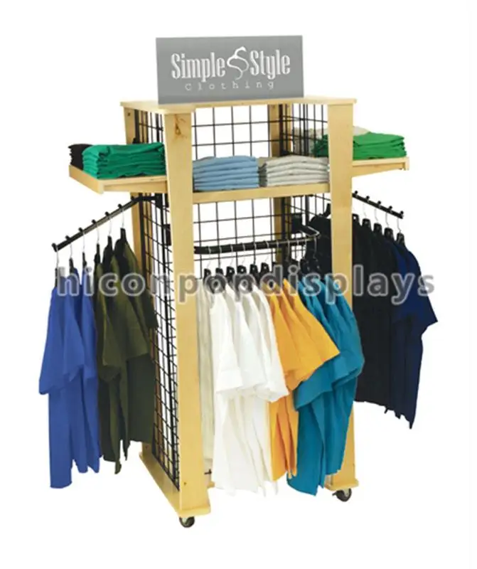 What are some shirt display stand styles?