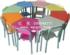antique children table and chairs, assemble study furniture, kids reading table and chairs