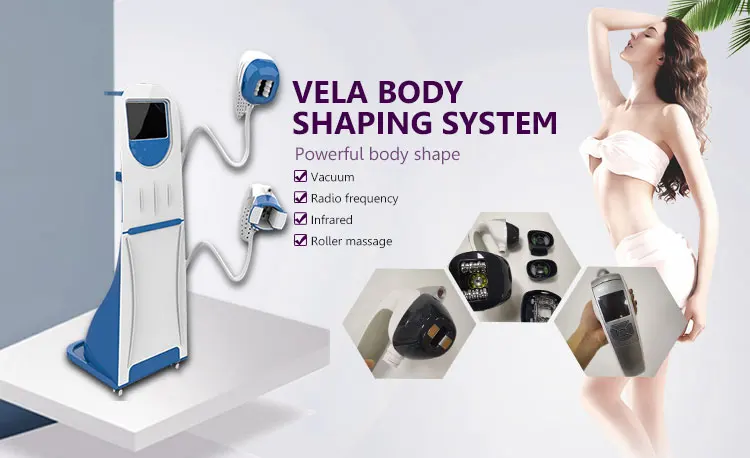beauty personal care Vacuum +Vela body shape+Roller Massager + RF System Newest Slimming Machine