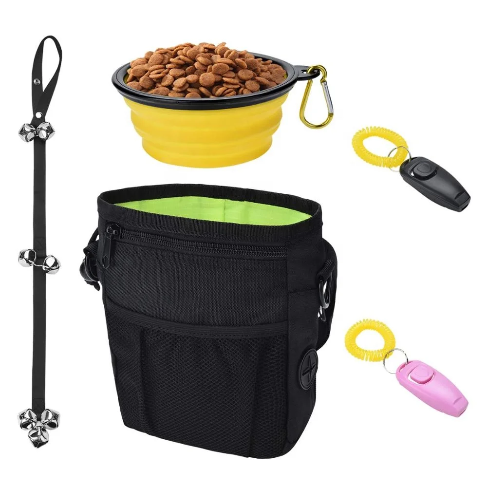Dog Treat Pouch And Poop Bag Dispenser,Waterproof Dog Treat Pouch Bag