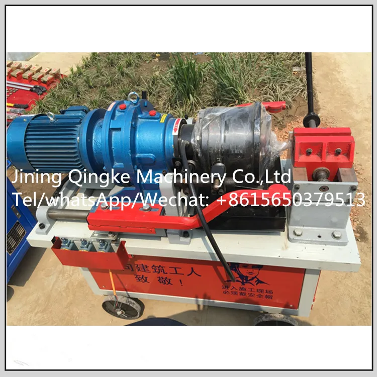 Standard Portable Cold Steel Bar Rebar Thread Rolling Machine Products