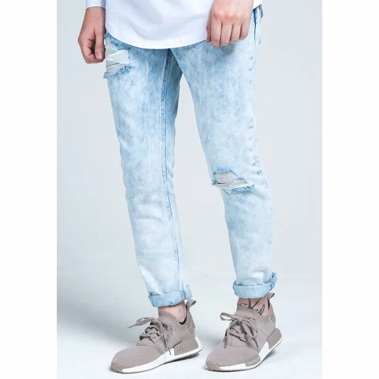 light blue acid wash jeans