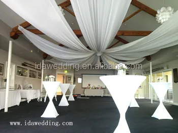 Chiffon Ceiling Drape Stage Curtains Ceiling Drapery Church Backdrop Decoration For Wedding Celebration Buy Modern Stage Curtains Stage Curtains For