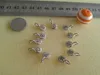 Factory off small ring silver tags initial tags for promotion gift