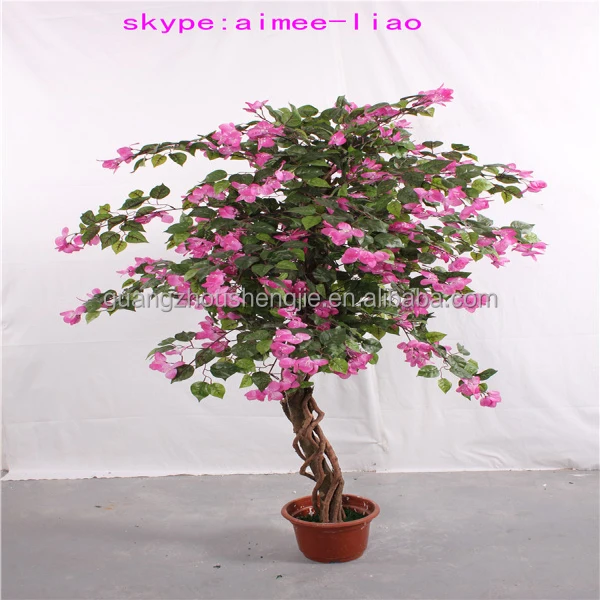 Q110621 Artificial Flower Bonsai Plants For Sale Wholesale