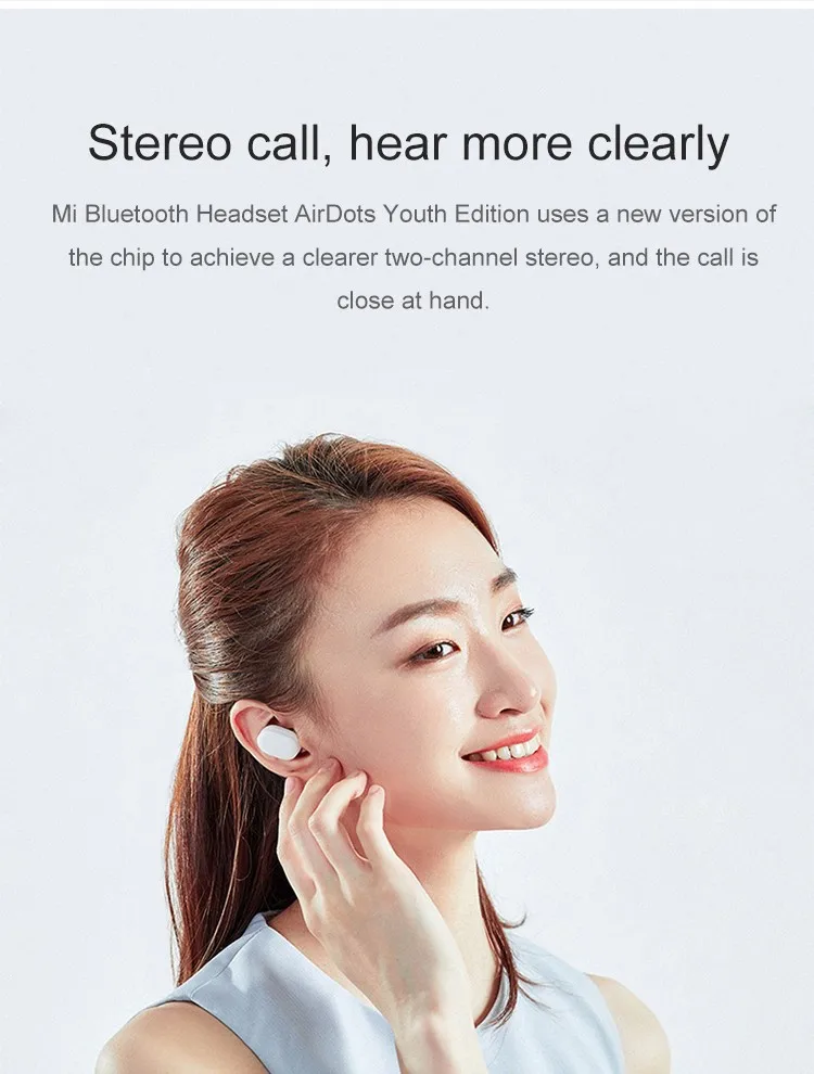 xiaomi mi AirDots invisible wireless bluetooth sport earphone for sale - ANKUX.COM