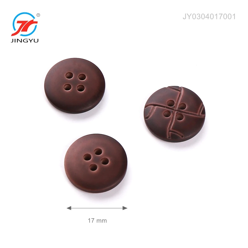 Custom Made Fancy Patterned Decorative Clothing Buttons 2 Holes Fancy Printed Ladies Sewing