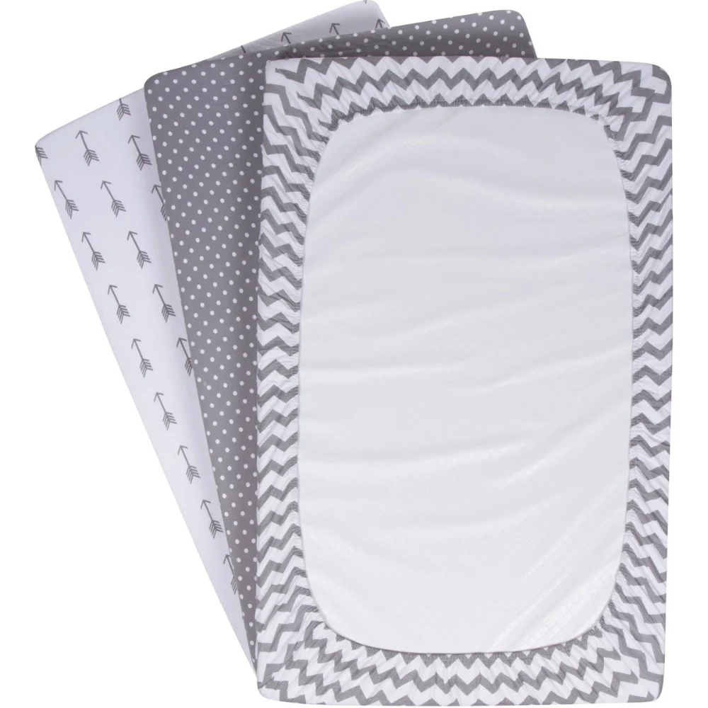 Changing Pad Cover Set Or Change Table Covers Of Super Soft 100 Jersey