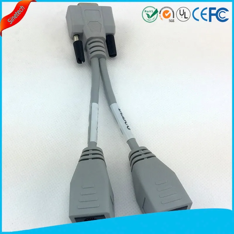 Console Cable Micro Db9 To Rj45 Cable 1 In 2 Cable For Router Buy Db9