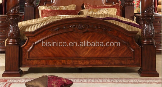 Bisini New Product Wood Bedroom Setsolid Wood Luxury King Bed Buy Bedking Bedsolid Wood 