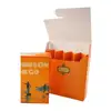 Custom Logo Black Pre Roll Paper Cones Box With Insert