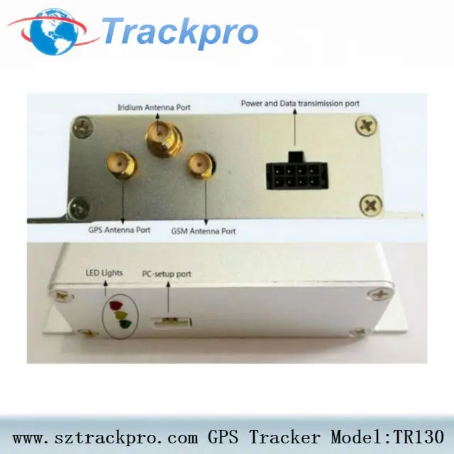 Full Worldwide Coverage Signal Iridium Satellite And Gprs Gps Tracker ...