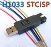 H1033 STC online downloader for STCISP automatic cold start burn programming USB to TTL cable with Dupont line Dupont shell