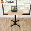 Gas lifting adjustable height sit stand desk