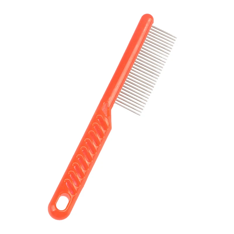 Pet Fur Grooming Shedding Comb Dog Cat Long Short Hair Metal Pin Comb