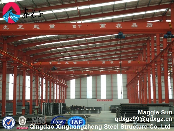 steel framed structure warehouse shed