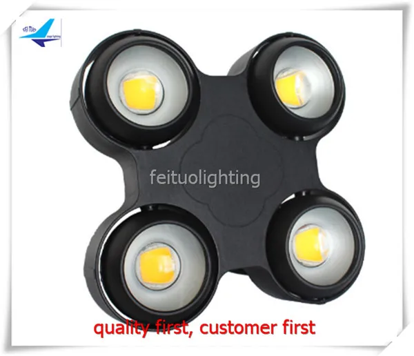 Professional Stage Matrix Blinder Light 4*100W COB Warm White Audience LED Blinder