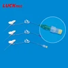 Disposable IV Cannula Intravenous Injection Catheter Ordinary Straight Model Closed Needle Sizes and Color