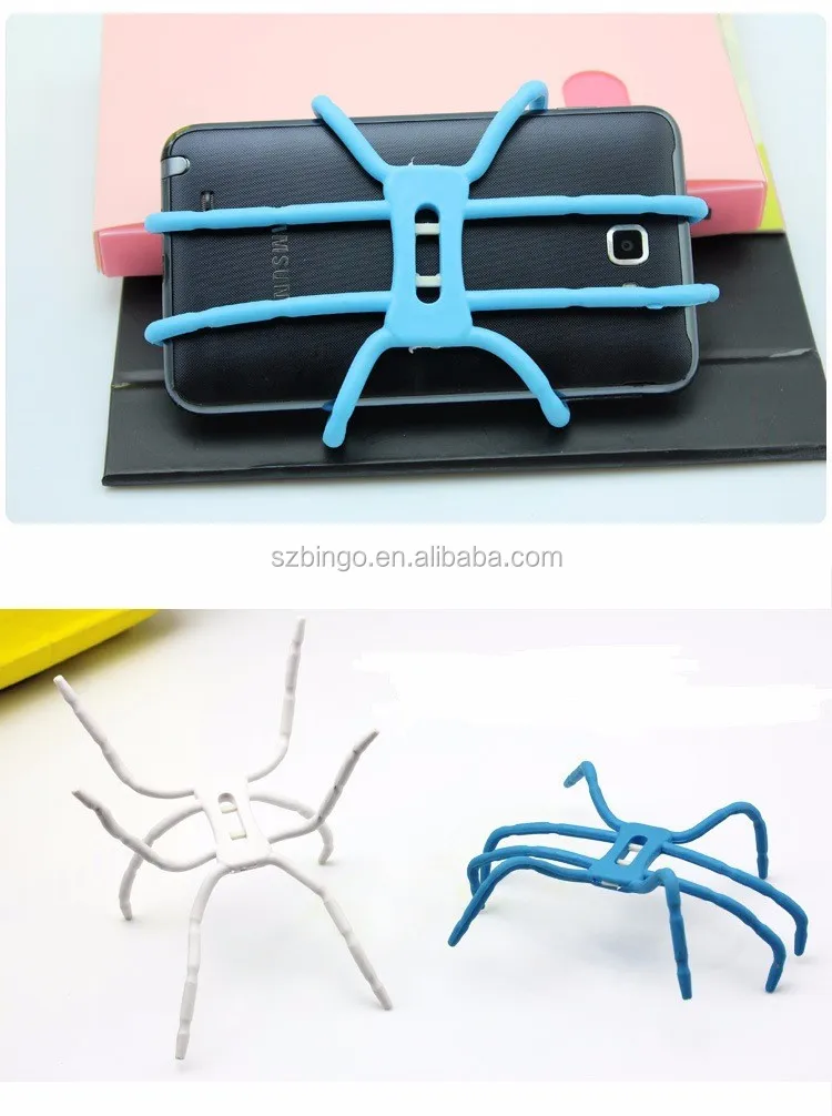 2017 Good Quality Spider Phone Holder Stand For Ipad Iphone Tablet Cell Phone Folding Mount