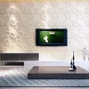 3d wall tiles display rack for showroom
