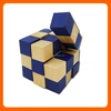 Changeable wooden snake cube puzzle for your reference
