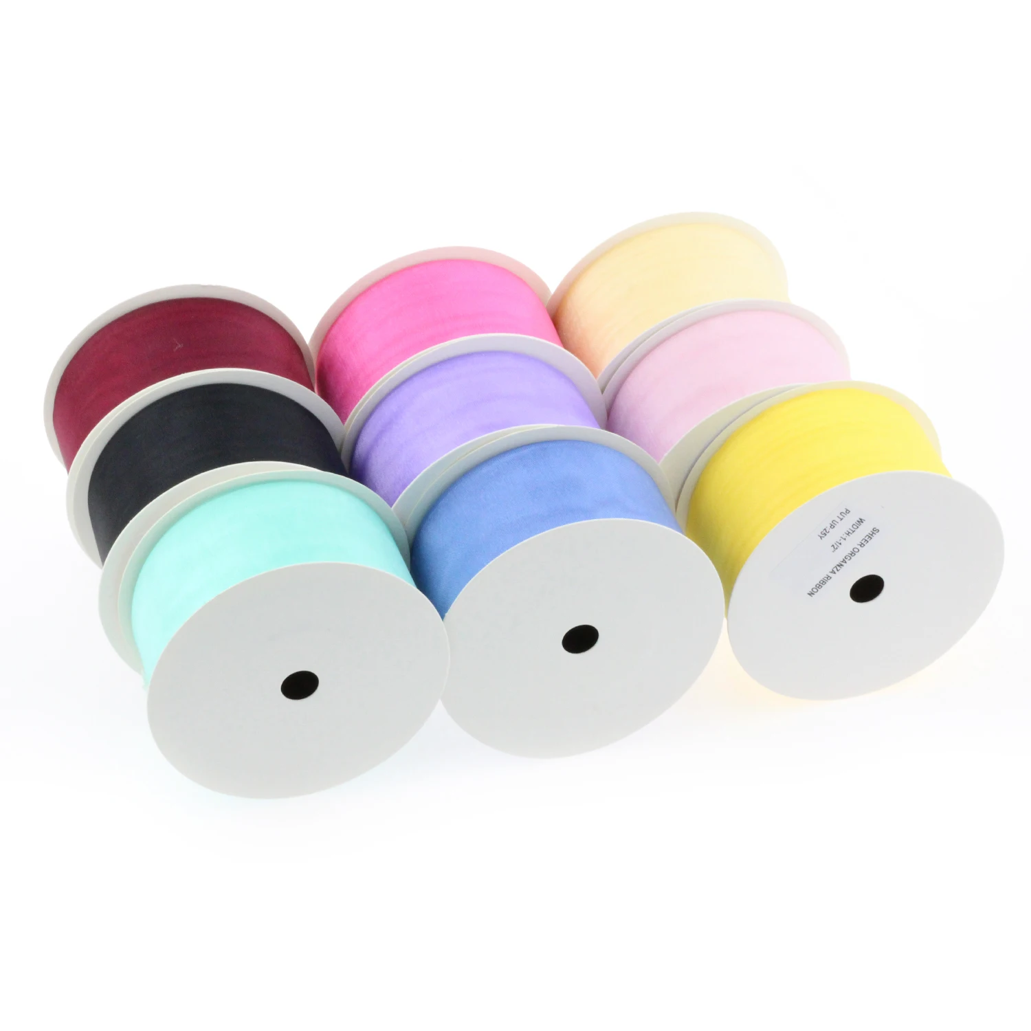 High Quality Polyester Silk Organza Ribbon For Gift Package Diy Ribbon