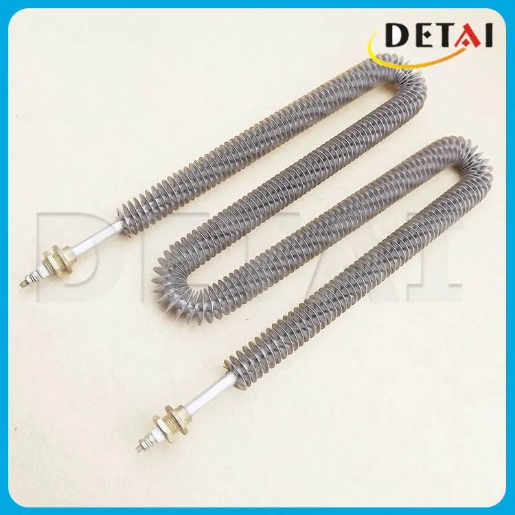 Industrial Air Heater Finned Tubular Heating Element - Buy Finned ...