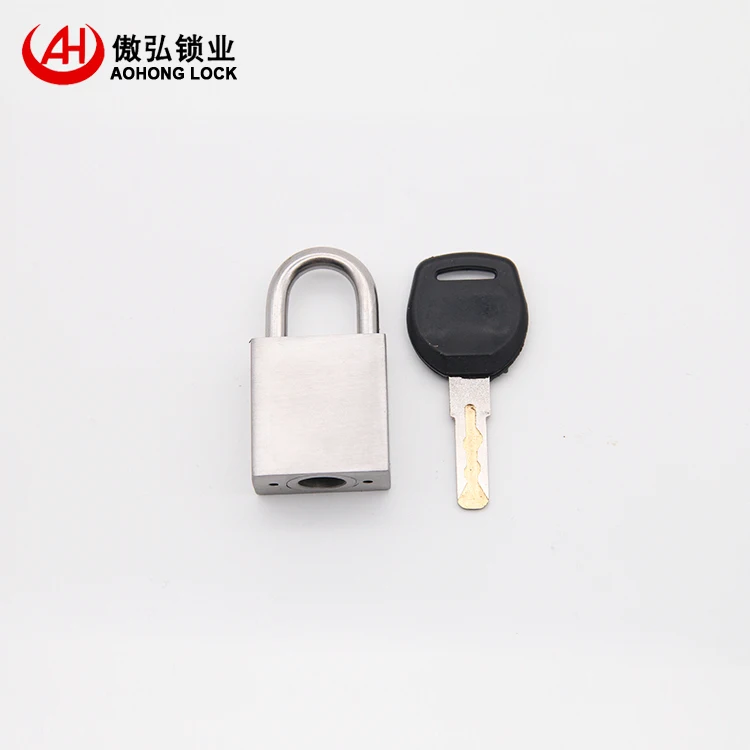 AJF高安全重型40毫米不锈钢挂锁，2个黄铜钥匙