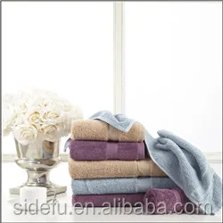 Custom Textured Warm 100 Cotton Noble Yarn Dyed Bath Towel
