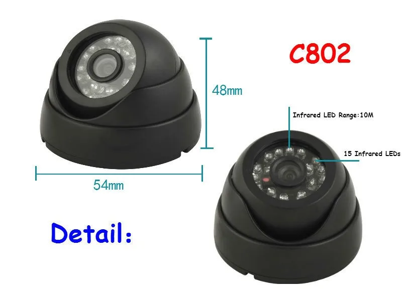 Recoda C802 Dome In Car Ahd Vehicle Mounted Camera Support On Wifi,3g