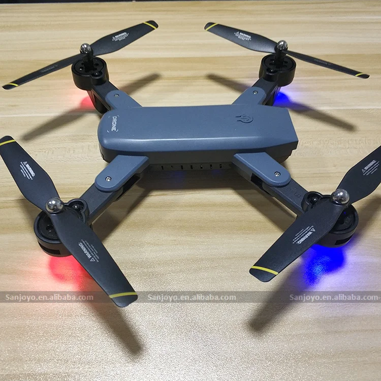 Drone dm107s doble online cámara 2mp wifi plegable