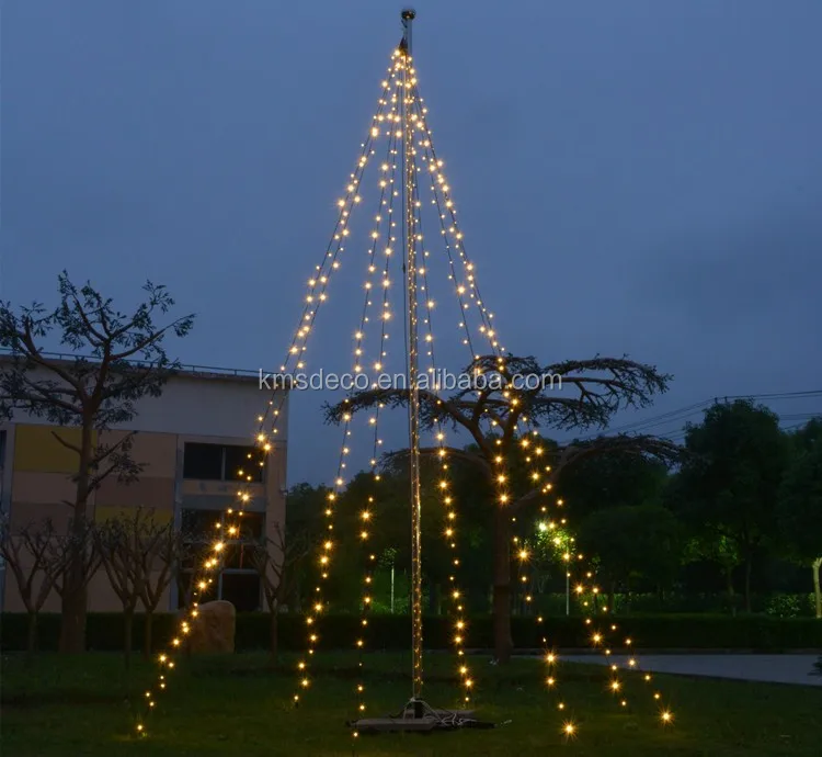 Factory Supplier Lighted Garden Decoration Led Flagpole Factory Supplier Lighted Garden Decoration Led Flagpole Lights