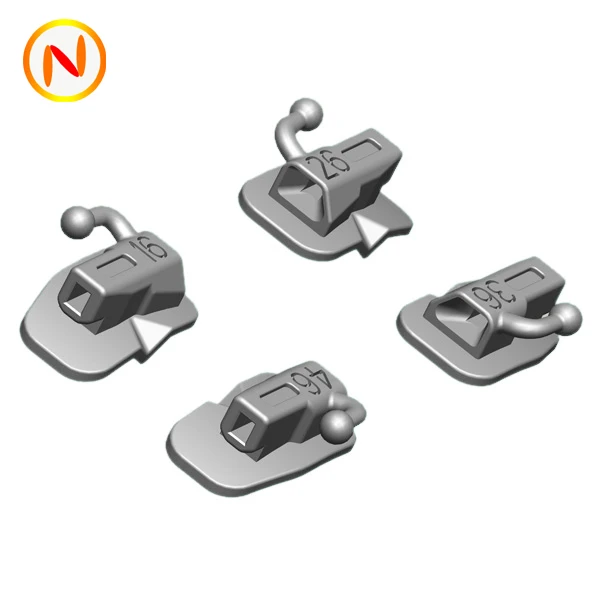 50 Sets Dental Monoblock Bonding Mbt 022 2nd Molar Single Orthodontic