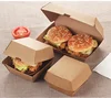 Food Grade Kraft Paper Folding Burger Box