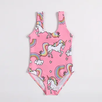 girls unicorn bikini