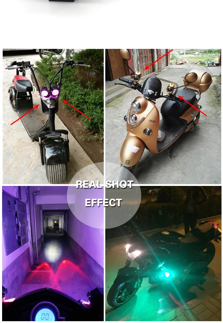 TSIALEEmotorcycle led headlight U8 headlight super brightness 12v