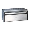 Kitchen Stainless Steel Bread Bin Box for Loaves, Homemade Bread, Pastries Storage Bin Food Container Bread Storage with Lid