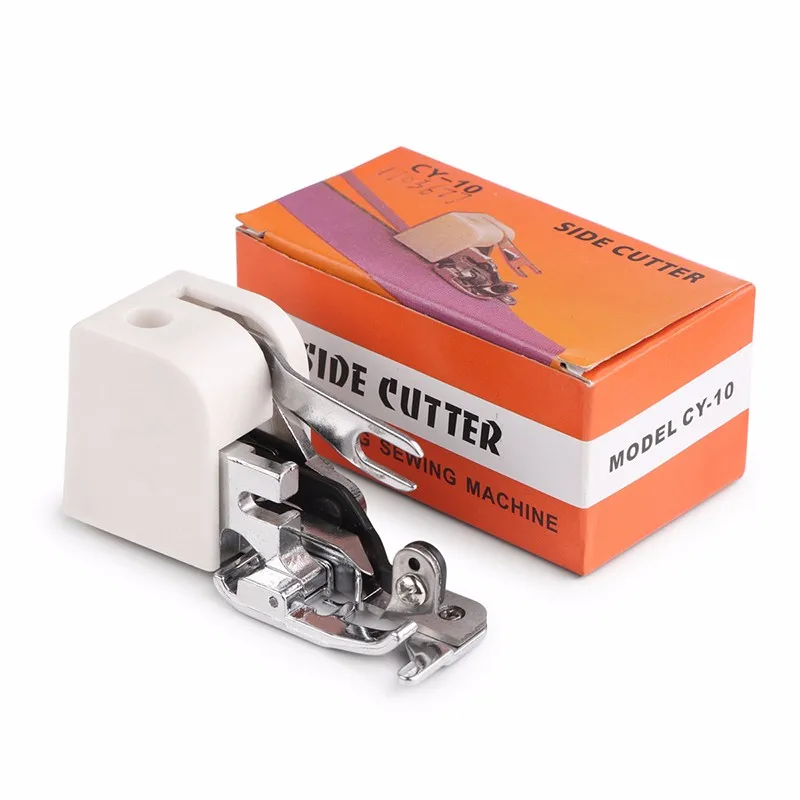 Side Cutter Overlock Presser Foot Feet Sewing Machine Attachment Universal For Most Brand