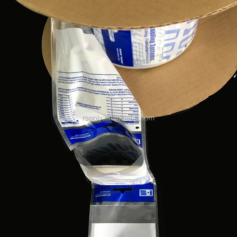 Custom Ldpe Pre Opened Autobagger Perforated Rolls Ldpe Plastic Bags