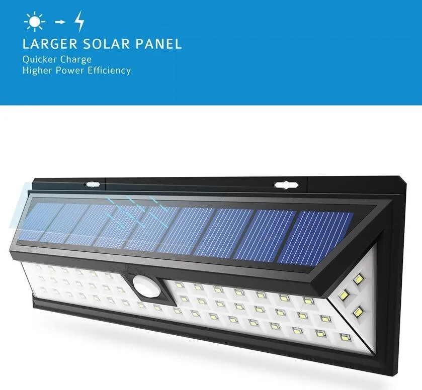 Wholesale Solar Panel 54led Light With Solar Cell Price,High Efficiency