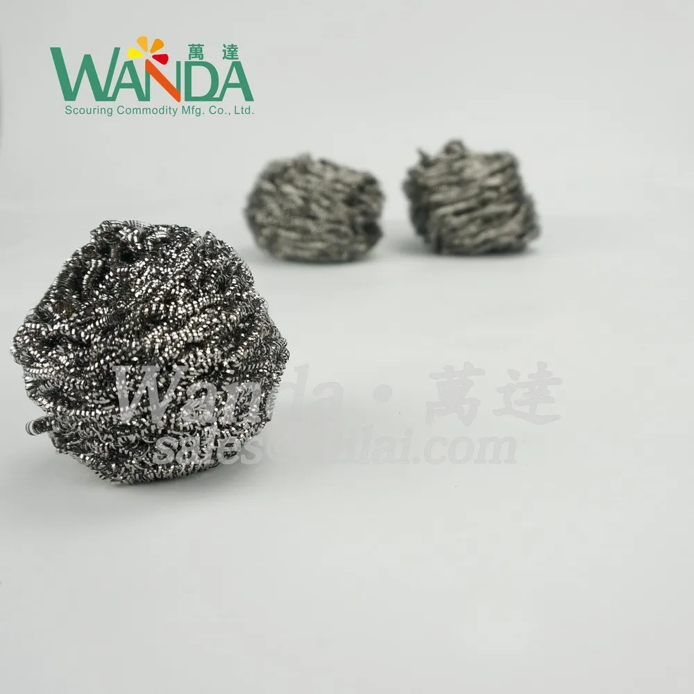 Steel Wool Scrubber For Dishes Washing Stainless Steel Scrubber Kitchen