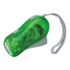 colorful 3 LED abs dynamo flashlight for promotion